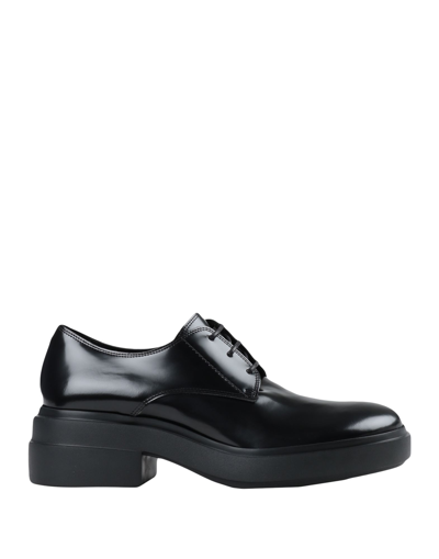 Vic Matie Lace-up Shoes In Black