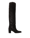 Chie Mihara Nu-naton 41 High Heels Boots In Black Suede