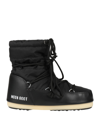Moon Boot Ankle Boots In Black