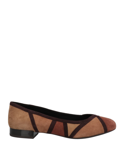 Geox Ballet Flats In Brown