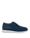Giorgio Armani Lace-up Shoes In Blue