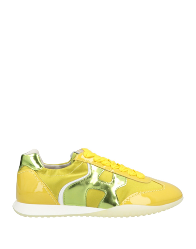 Hogan Sneakers In Yellow