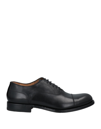 Antonio Maurizi Lace-up Shoes In Black