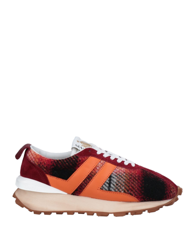 Lanvin Sneakers In Red