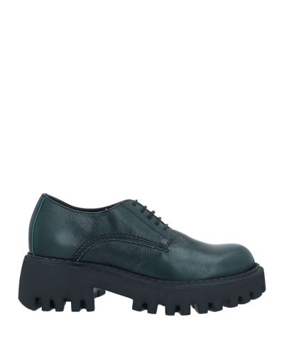 Loriblu Lace-up Shoes In Green