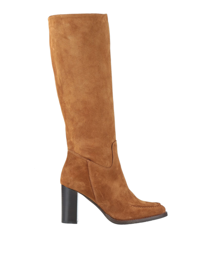 Le Pepite Knee Boots In Brown