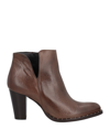 Accademia Ankle Boots In Khaki