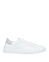 HIDE & JACK HIDE & JACK WOMAN SNEAKERS WHITE SIZE 4.5 SOFT LEATHER