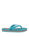 Sundek Kids' Toe Strap Sandals In Blue