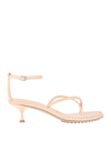 Bottega Veneta Toe Strap Sandals In Pink