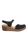 El Naturalista Mules & Clogs In Dark Blue