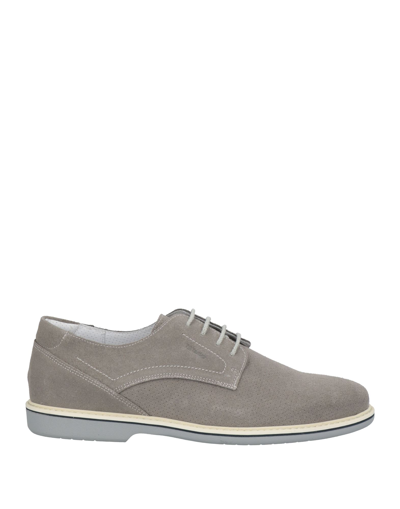 Igi & Co Lace-up Shoes In Light Grey