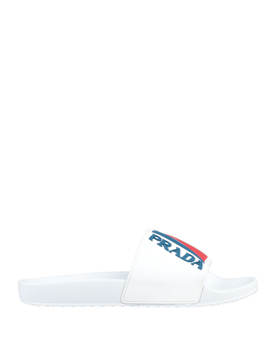 Prada Sandals In White