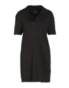 John Richmond Woman Mini Dress Black Size L Cotton, Polyester In Black