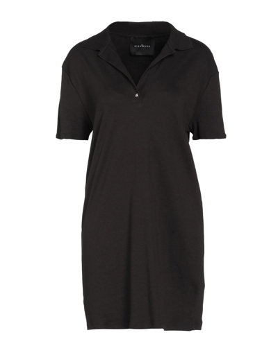 John Richmond Woman Mini Dress Black Size L Cotton, Polyester