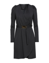 Hanita Short Dresses In Black