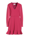 Be Blumarine Short Dresses In Garnet