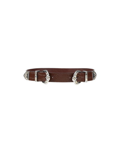 Maje Belts In Brown