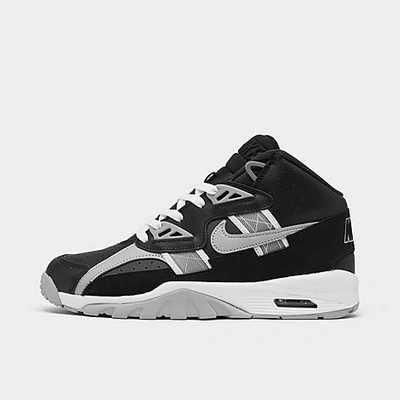 Nike Kids' Air Trainer Sc High Sneakers In Black/lt Smoke Grey/white