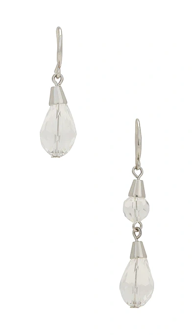 Camila Coelho Kelie Earring In Metallic Silver