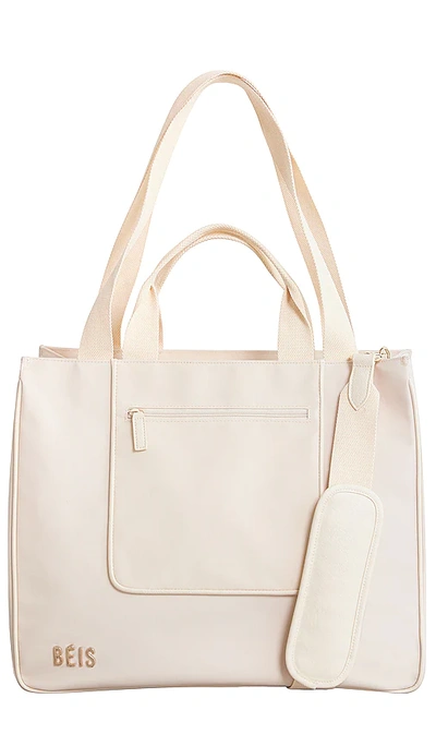 Beis The East / West Tote In Beige