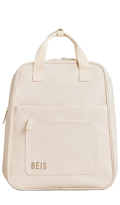 Beis The Expandable Backpack In Beige