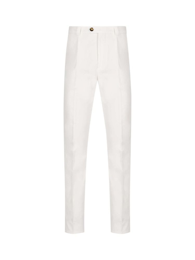 Brunello Cucinelli Trousers In White