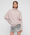Allsaints Ridley Jumper In Baby Pink