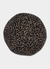 Schumacher Lilya Leopard Sphere Pillow