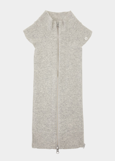 Veronica Beard Uptown Cashmere Dickey In Grey