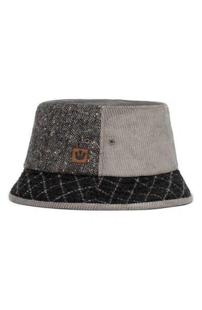 Goorin Bros Patchy Colorblock Bucket Hat In Grey