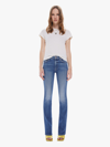 Mother The Looker Skinny Mid-rise Stretch-denim Jeans In Blue