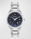 Ferragamo Men's  Timeless Stainless Steel Bracelet Watch In Stainless Steel