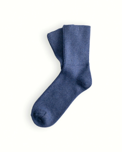 Thunders Love Wool Cashmere Blend Socks In Red,blue