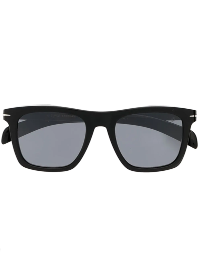 Eyewear By David Beckham Square-frame Sunglasses In Schwarz