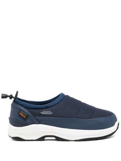 Suicoke Pepper Slip-on Trainers In Navy