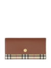 BURBERRY VINTAGE CHECK CONTINENTAL WALLET