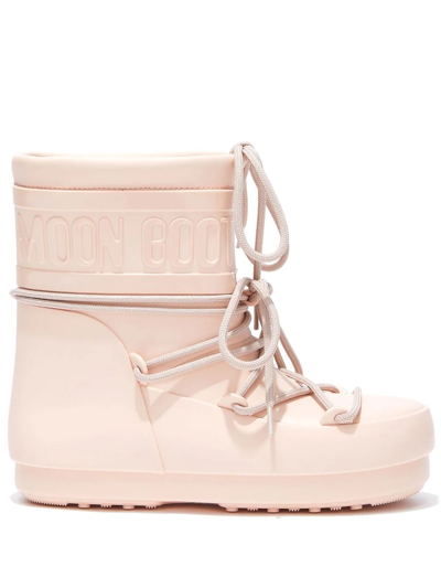 Moon Boot Icon Glance Rain Boots In Neutrals