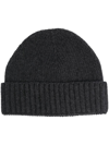 MOORER CASHMERE KNITTED BEANIE