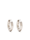 TOM WOOD CHUNKY HOOP EARRINGS