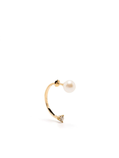 Delfina Delettrez 18kt Yellow Gold Dots Earring