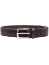 ORCIANI SQUARE-BUCKLE LEATHER BELT