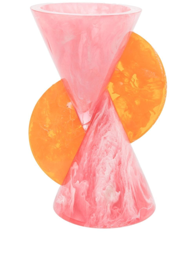 Jonathan Adler Pink Mustique Cone Vase