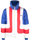 CASABLANCA COLOUR-BLOCK PUFFER JACKET