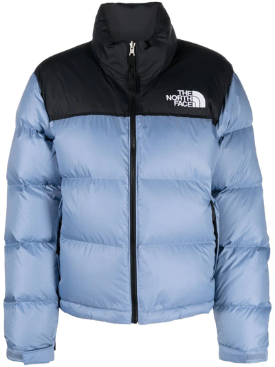 The North Face Highrail Hooded Puffer Jacket In Folk Blue | ModeSens