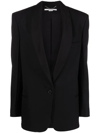 Stella Mccartney Single-breasted Blazer In Schwarz