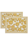 VERSACE MEDUSA AMPLIFIED PLACEMAT (SET OF TWO)