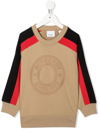 BURBERRY LOGO-EMBELLISHED SWEATSHIRT