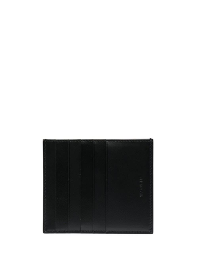 Jil Sander Vertical Credit Card Holder In Black