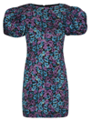 Rotate Birger Christensen Rotate Dress In Hyacinth Comb